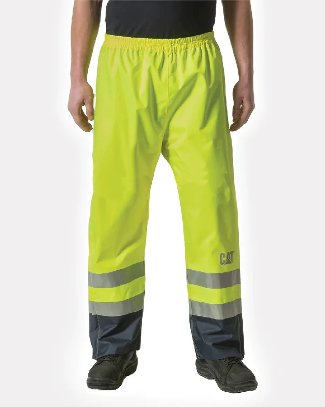 Floral Prints CAT Men's Hi-Vis Waterproof Pants