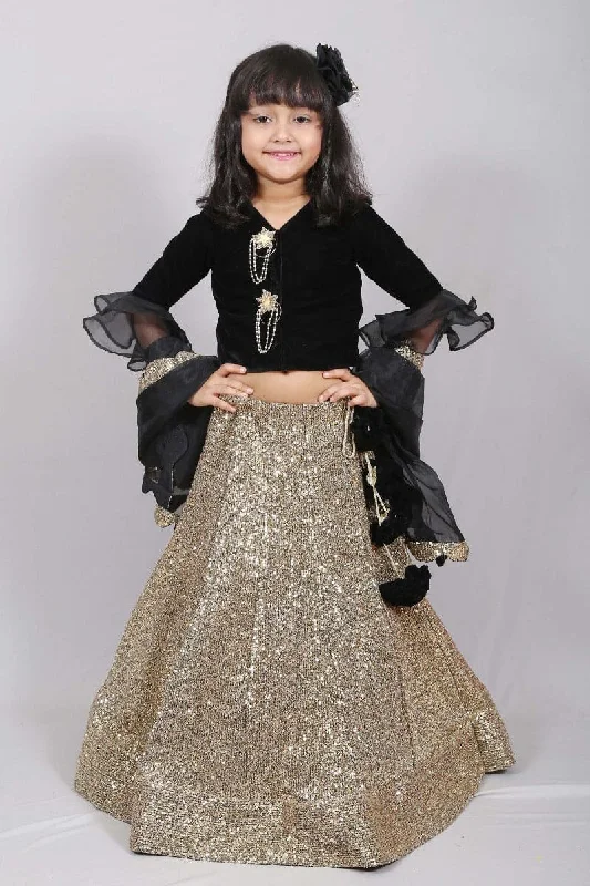 High-end Sense Pre-Order: Black Beauty Lehenga