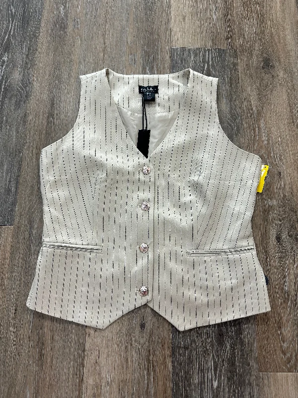 Vest Other By Nicole Miller In Striped Pattern, Size: Xs