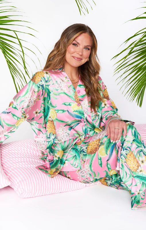 Paradise PJ Set ~ Hannahs Pineapple Dream