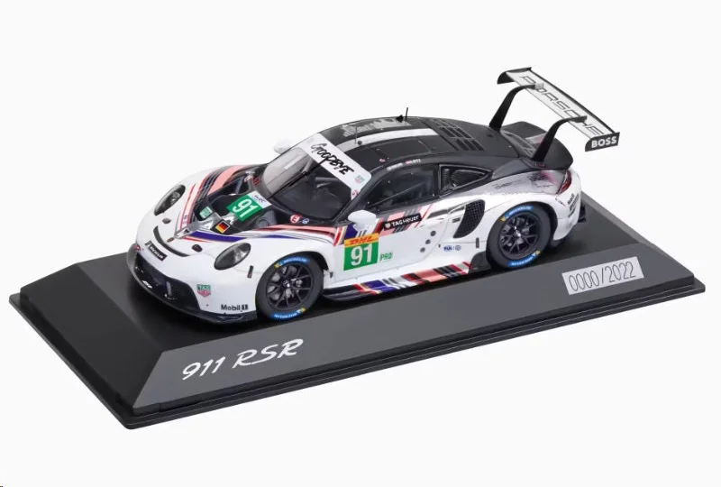 Porsche 911 RSR (992) Model Car 1:43 Scale - Goodbye #91