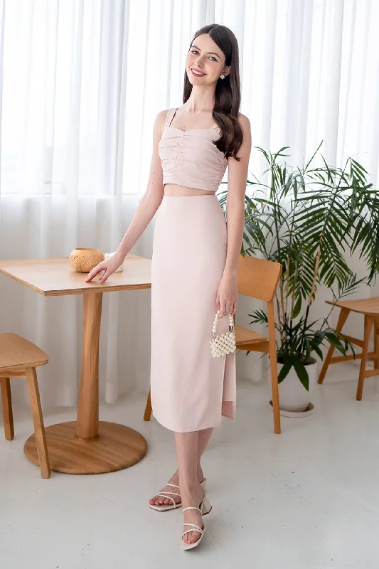 Fresh Wear CALIA 2-PC SET IN NUDE PINK