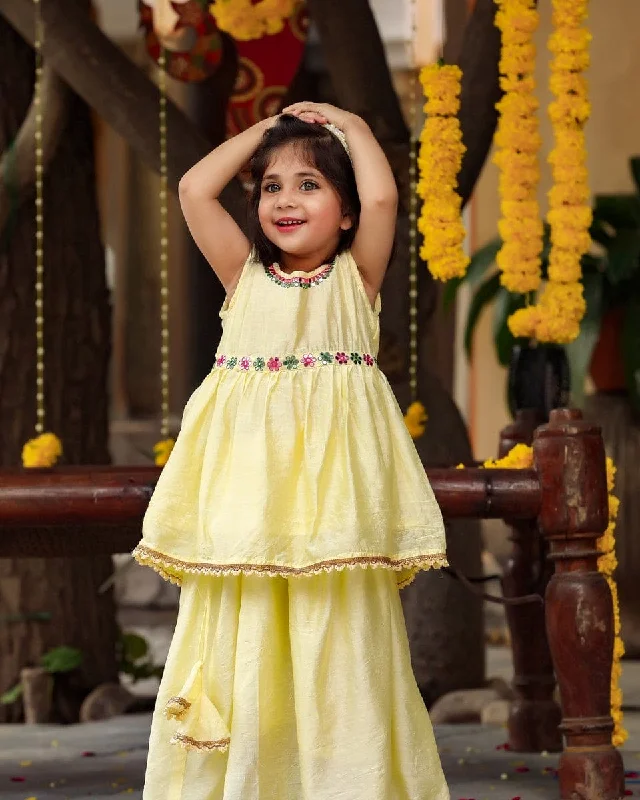 Trends Pre-Order: Lemon Kurta and Skirt