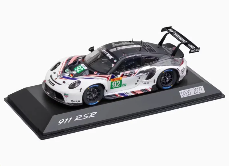 Porsche 911 RSR (992) Model Car 1:43 Scale - Goodbye #92