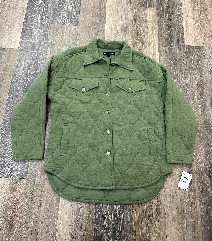 Jacket Shirt By Blanknyc In Green, Size: M