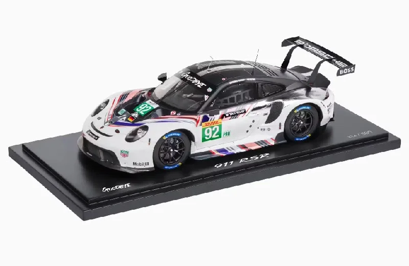 Porsche 911 RSR , Goodbye #92 Model Car - 1:18 Scale