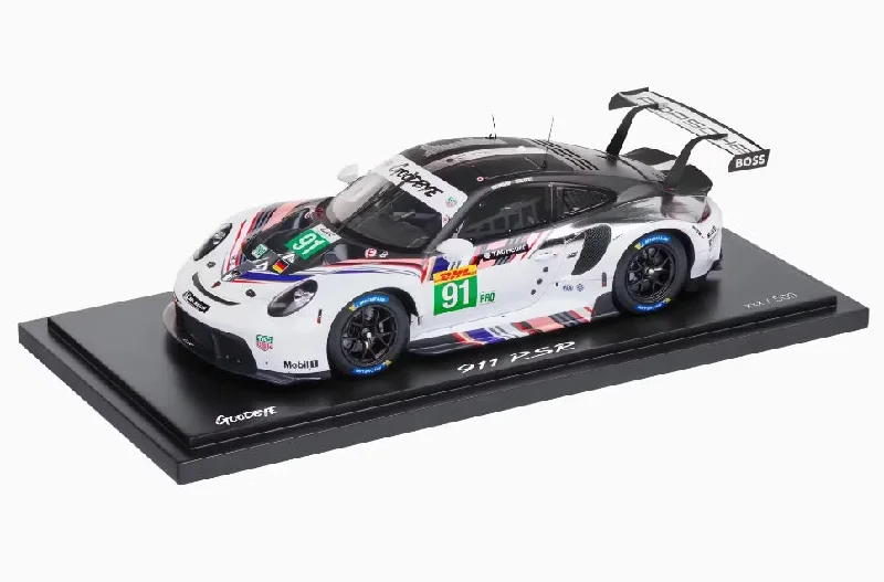 Porsche 911 RSR , Goodbye #91 Model Car - 1:18 Scale