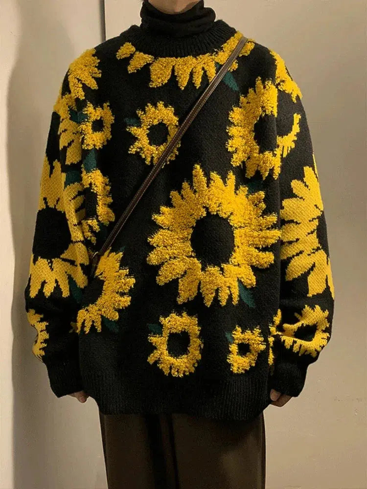 Sunflower Knitted Sweater