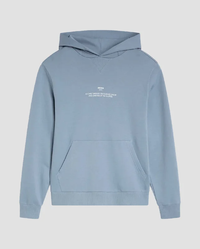 Hoodie Skiing Series Blue