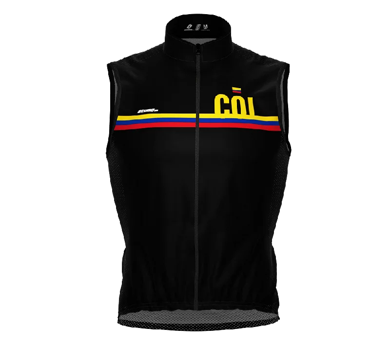 Wind Breaker Cycling Running Sports Vest Colombia Country Code for Men And Women