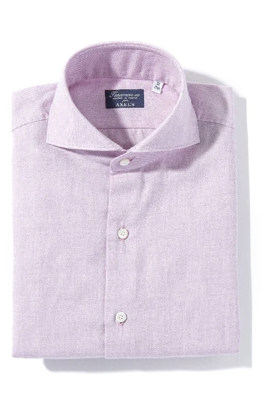 Hemme Cotton Cashmere Shirt in Purple