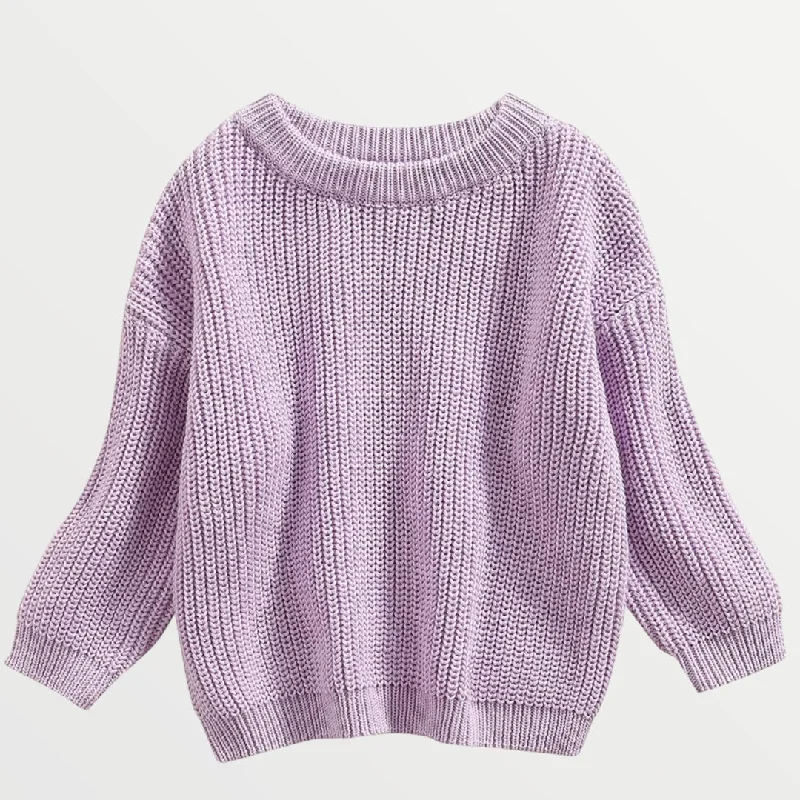 Willow Knit Sweater - Lavender