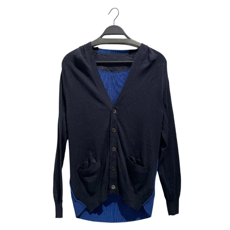 Sacai/Cardigan/2/Cotton/NVY/