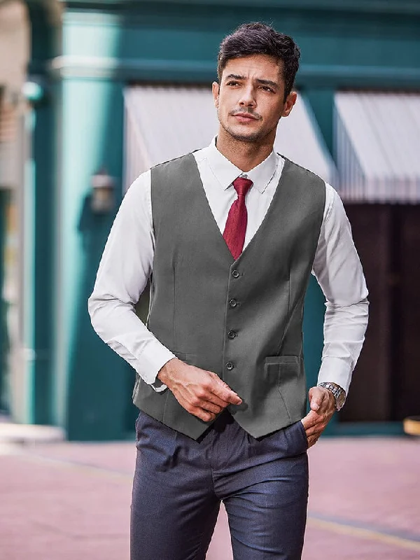 Fashionable And Fashionable Casual Slim Fit Suit Vest (US Only)