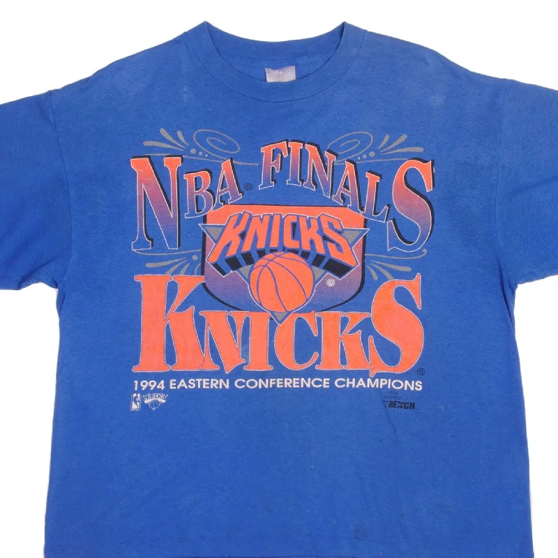 VINTAGE NBA FINALS NEW YORK KNICKS 1994 TEE SHIRT SIZE XL MADE IN USA