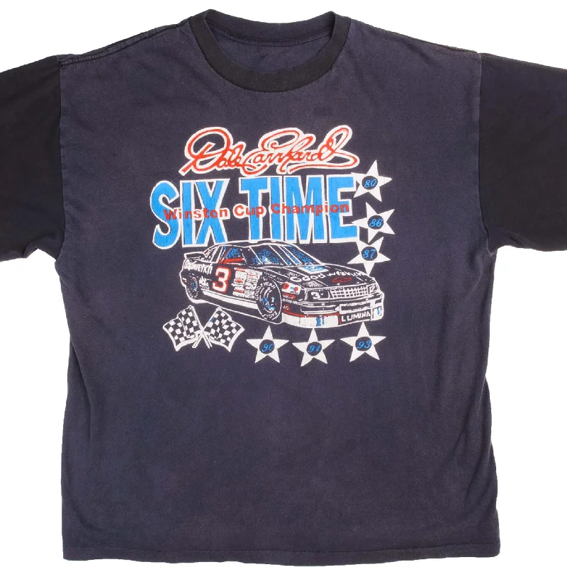 VINTAGE NASCAR DALE EARNHARDT SIX TIME WINSTON CHAMPION 1993 TEE SHIRT SIZE XL