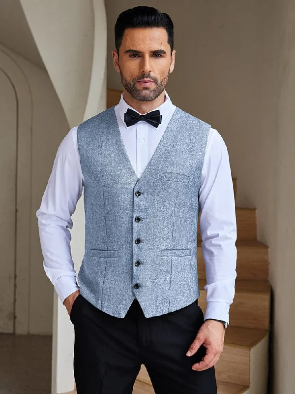 Exquisite Tailoring Formal Slim Fit Suit Vest (US Only)