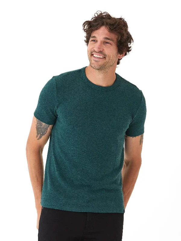 Gil Sweater Knit Short Sleeve Tee