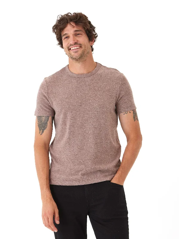 Gil Sweater Knit Short Sleeve Tee