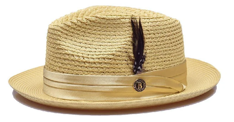 Natural Fedora Braided Straw Hat