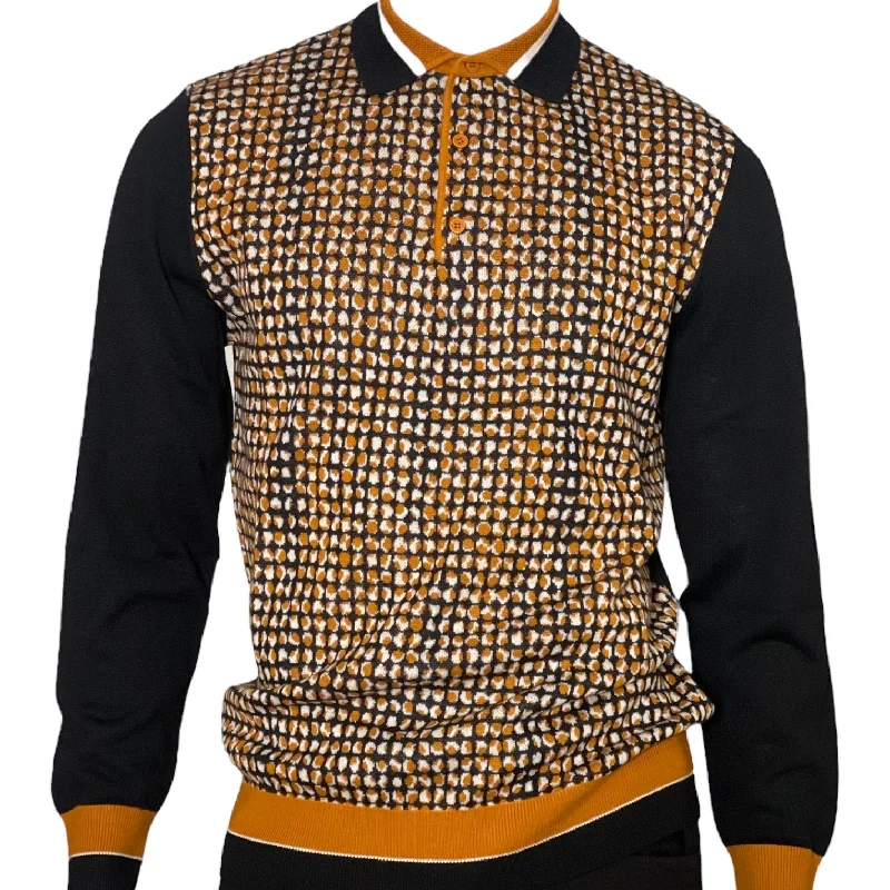 Cigar Couture "Vango" Sweater (Black/Gold) 308