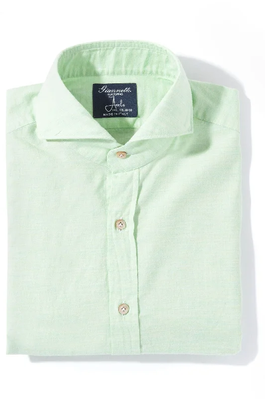 Diablo Cotton Shirt in Green