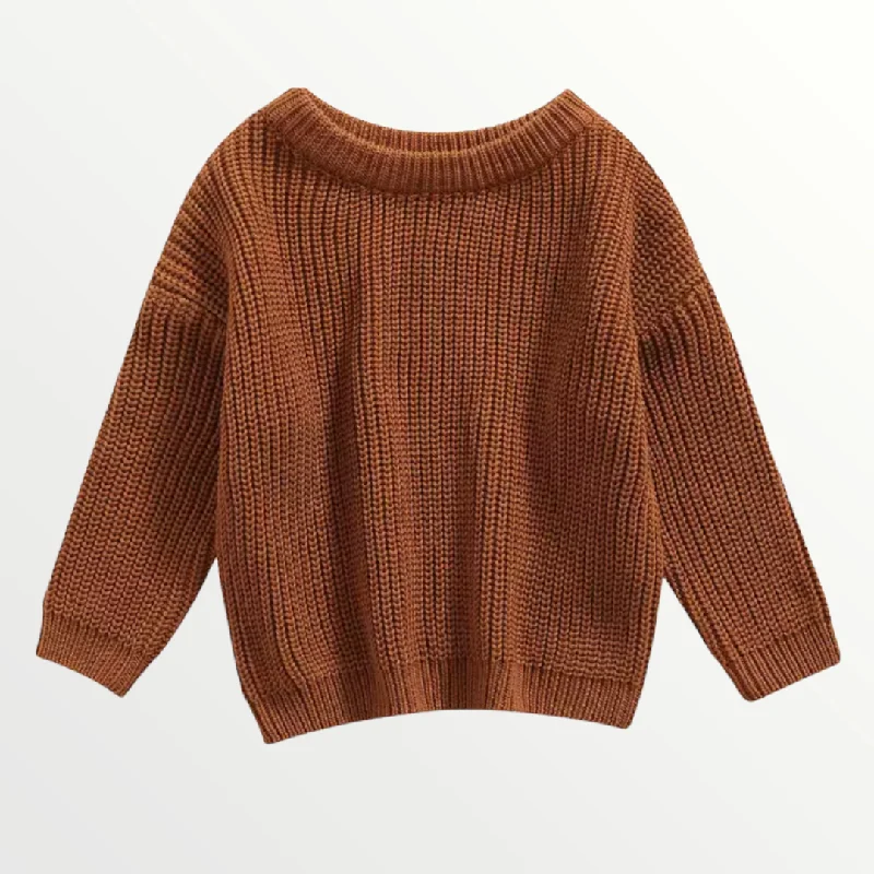 Willow Knit Sweater - Rust