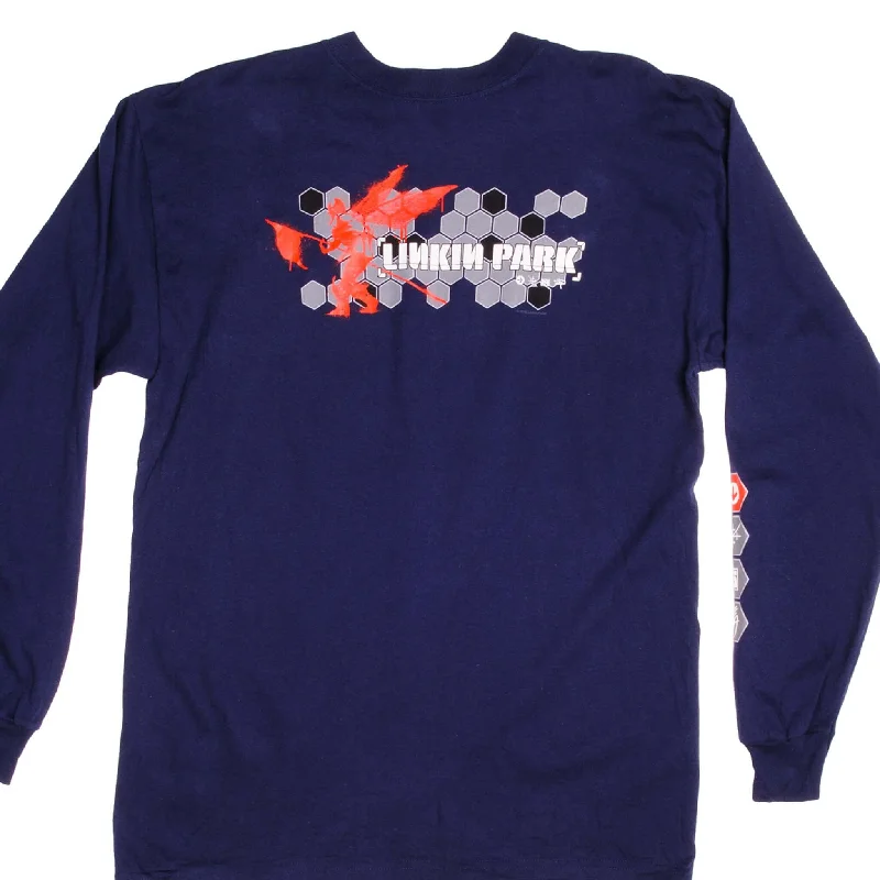 VINTAGE LINKIN PARK LONG SLEEVE TEE SHIRT 2002 SIZE LARGE