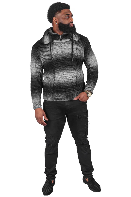 Triple Color Fitted Sweater