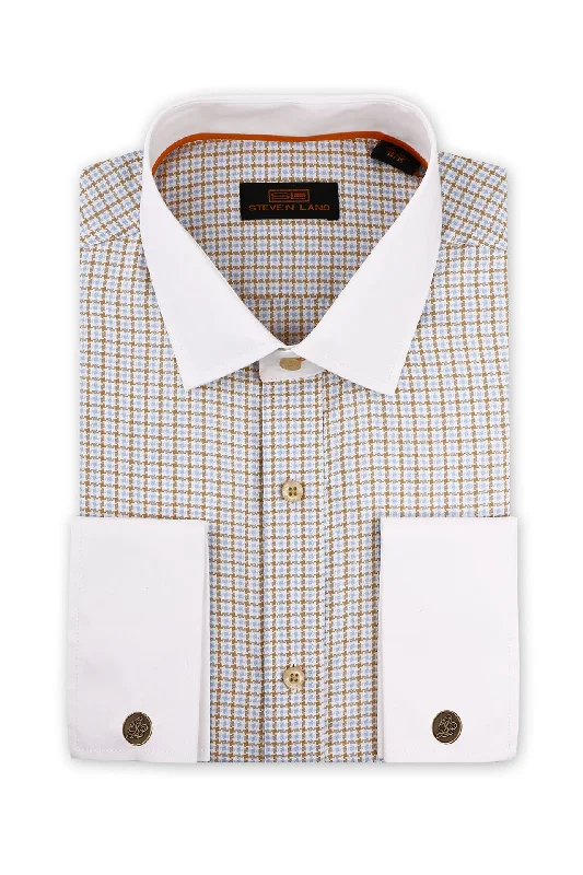 Steven Land | Executive Shirt | Tan Color