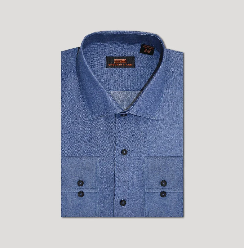 Steven Land | Andrew | Denim Dress shirt | DS275