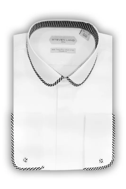 Steven Land Dress shirt | Hudson | Contrast Collar | French Cuff