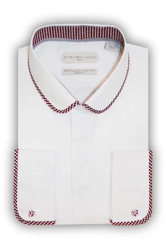 Steven Land Dress shirt | Hudson | Contrast Collar | French Cuff