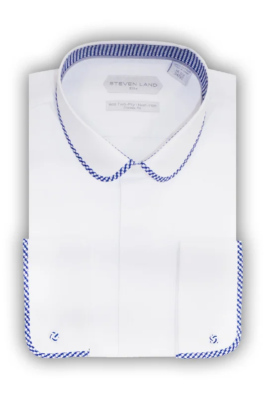 Steven Land Dress shirt | Hudson | Contrast Collar | French Cuff