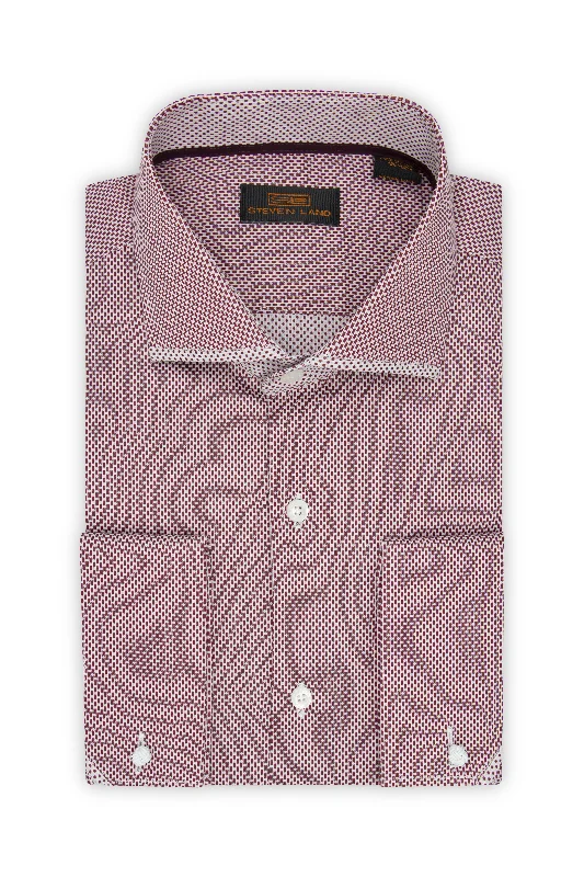 Steven Land |Leon| Dress shirt | DS307 | BURGUNDY