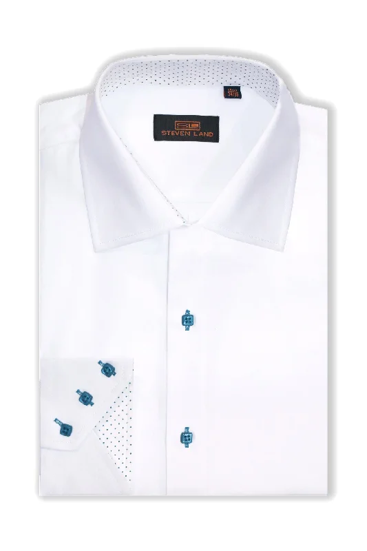 Steven Land | Royale | Dress Shirt for Men | DS308 | Emerald