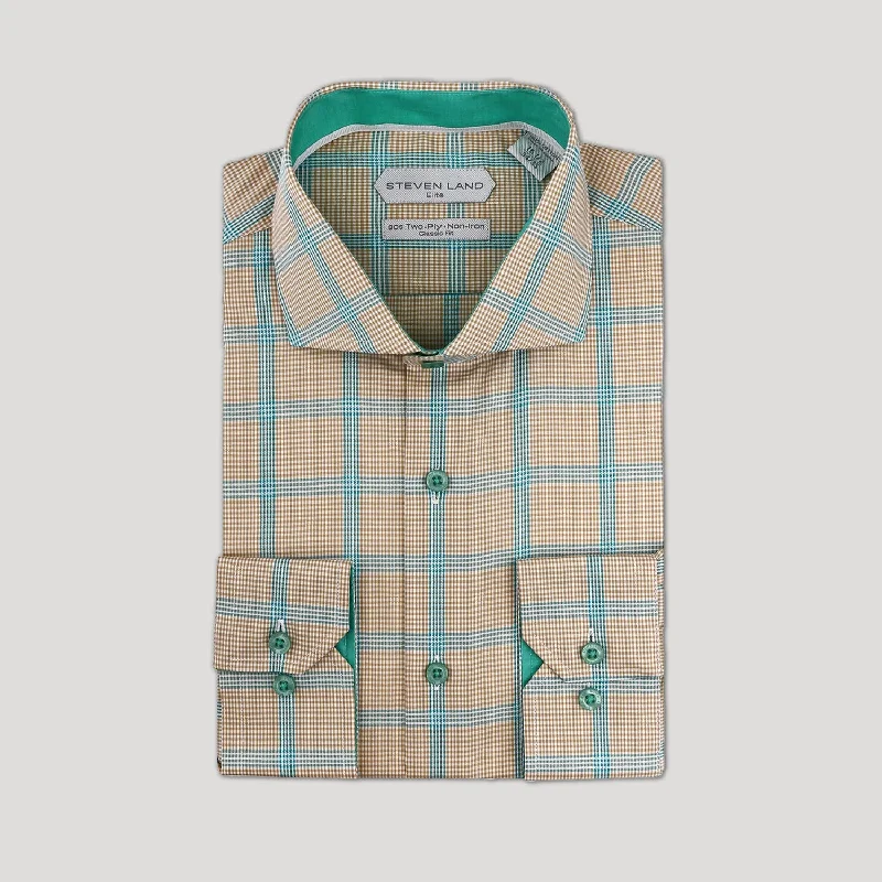 Steven Land | Bal Harbor Shirt | Tan