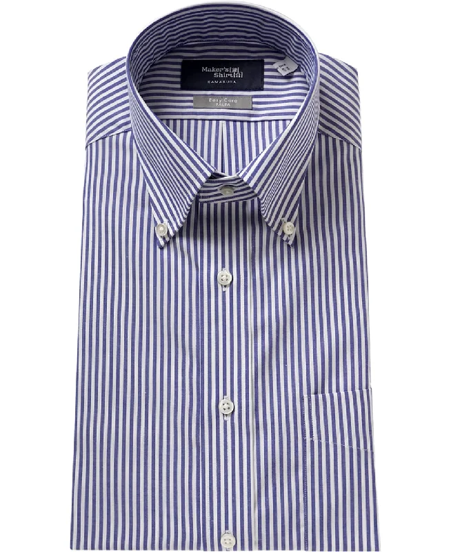 TOKYO SLIM FIT - Button Down Pinpoint Oxford PALPA EASY CARE