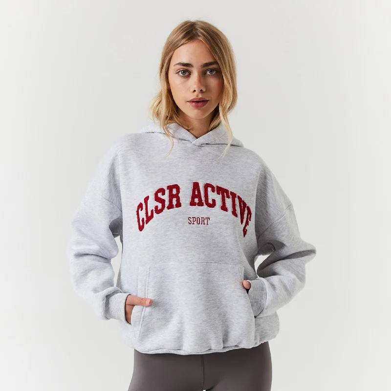 CLSR Active Hoodie | Grey Marl