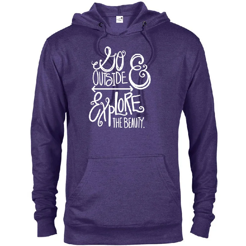 Sports And Leisure Go Outside and Explore the Beauty Hoodie