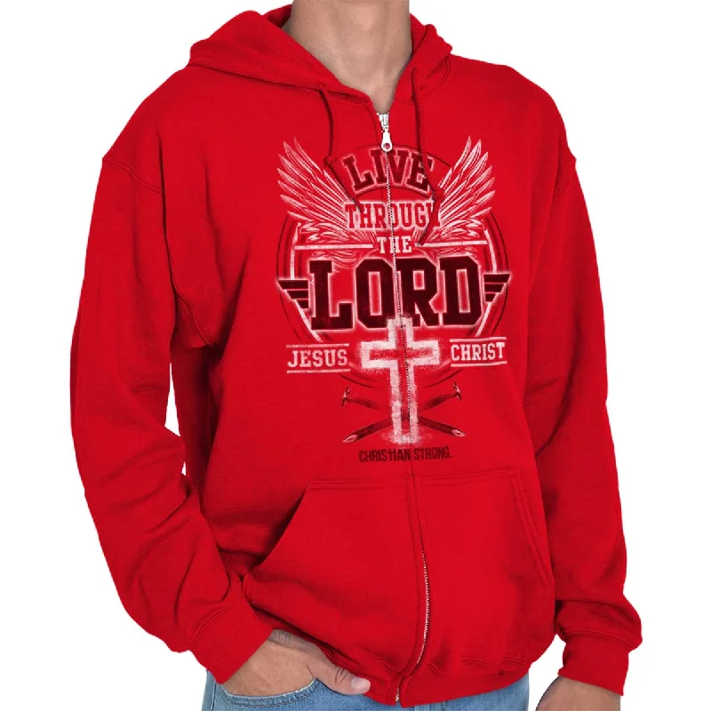 Live Through the Lord Zip Hoodie