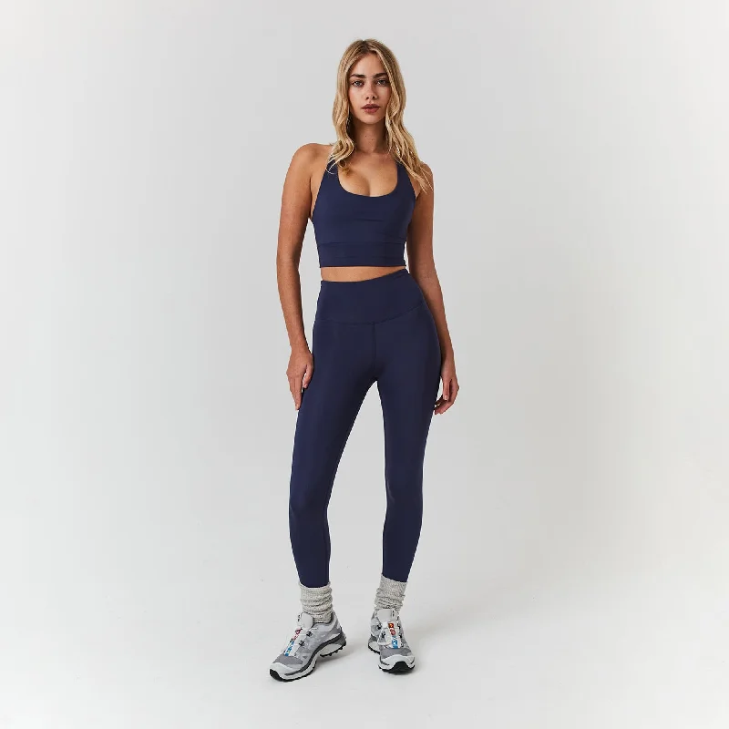 Second Skin Bra & Legging Set | Midnight Blue