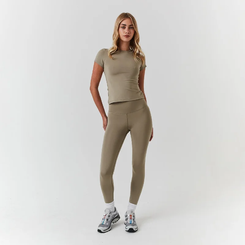 Second Skin Top & Legging Set | Olive