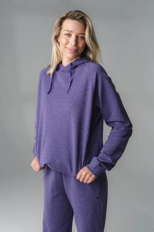 Vitality Uni Studio Hoodie - Violet Marl