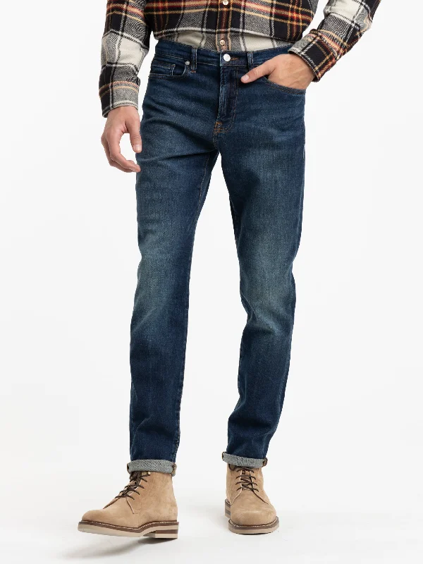 Blue L'Homme Athletic Jeans