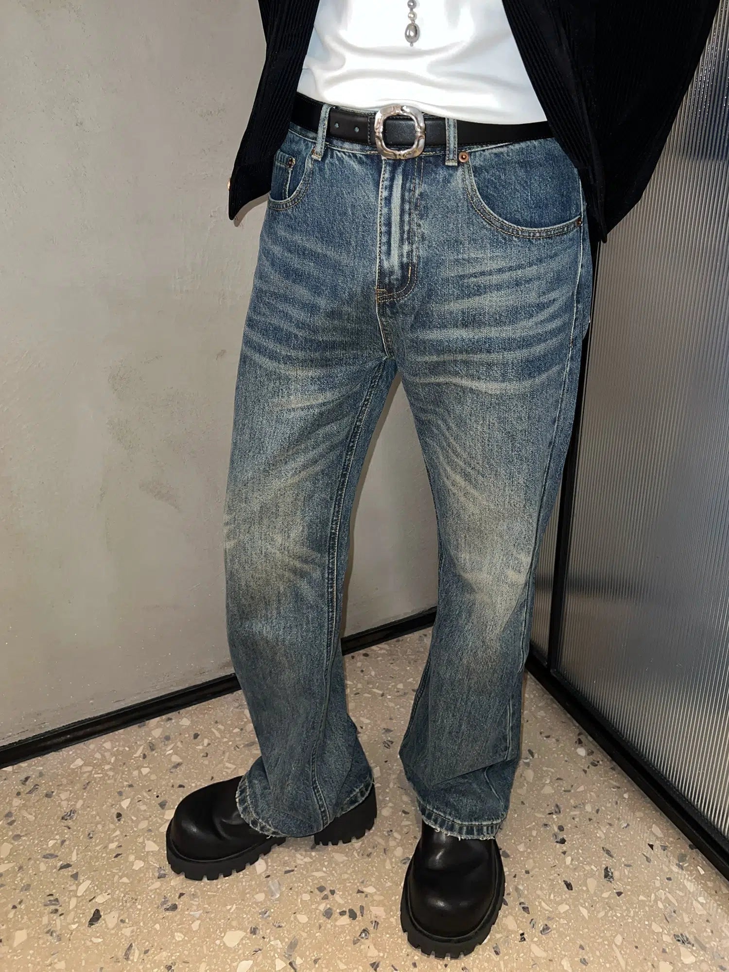 Blue Slim-Fit Jeans