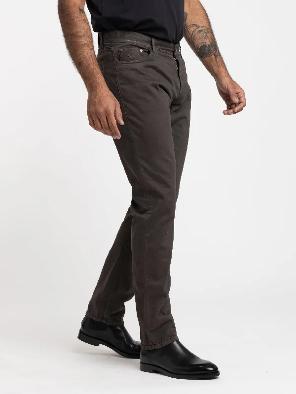 Dark Brown Milano Jeans