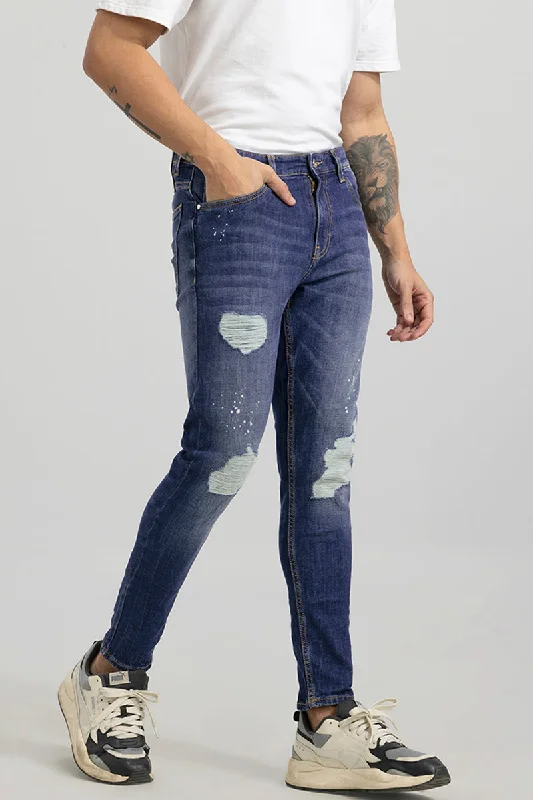 Drift Shaded Blue Skinny Jeans