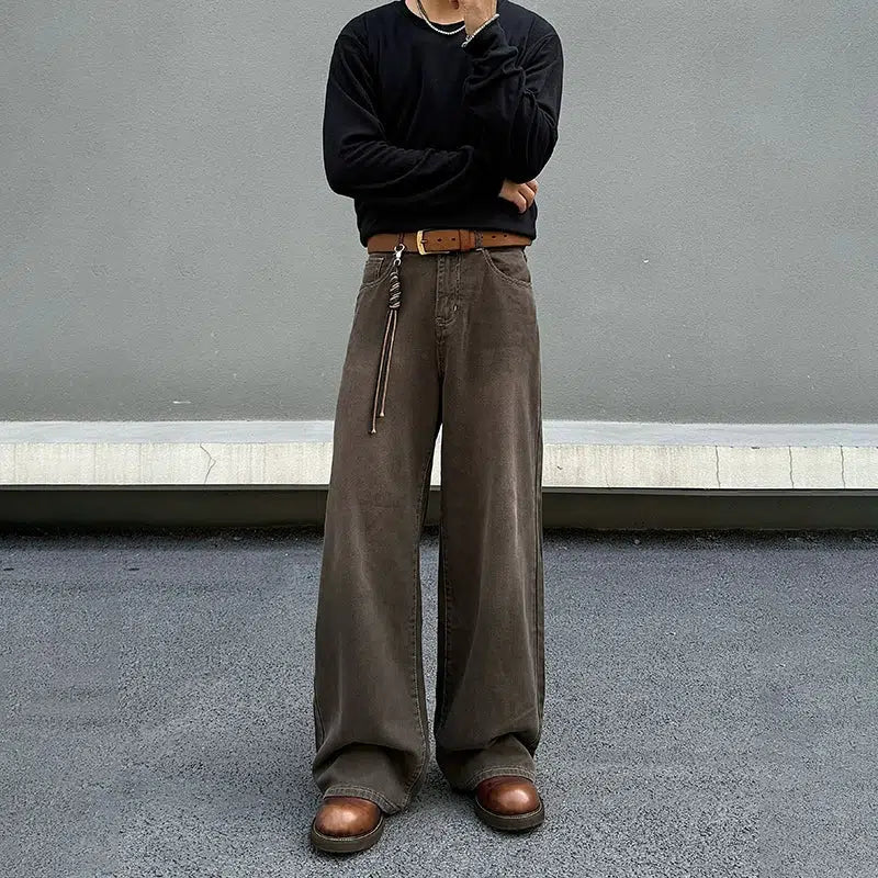 Design Must-have Loose Fit Wide-Leg Jeans