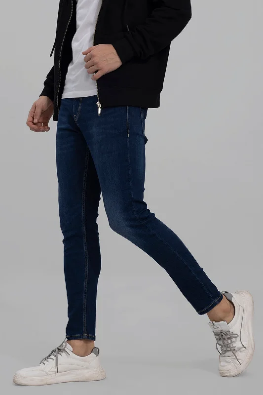 Rebel Dark Blue Skinny Jeans